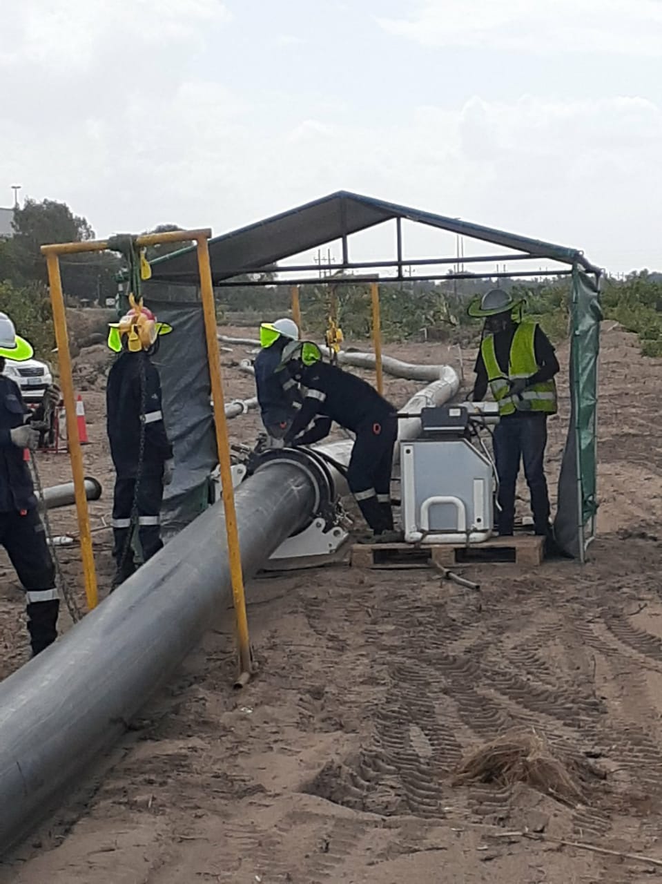 Overland Raw Water & Slurry Pipeline - FIDIC Contract — photo 7