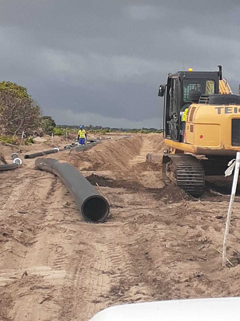 Overland Raw Water & Slurry Pipeline - FIDIC Contract — photo 8