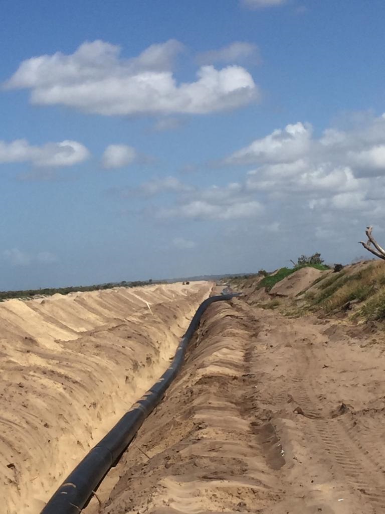 Overland Raw Water & Slurry Pipeline - FIDIC Contract — photo 5